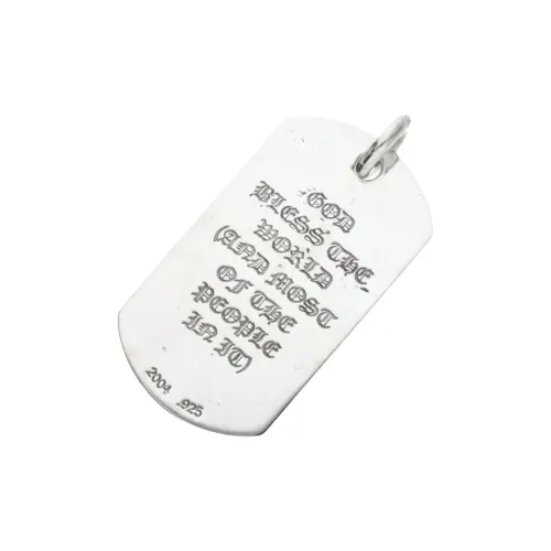 Chrome Hearts Шармы Подвески Унисекс Серебряный