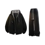 Леопард с принтом, черный + черный