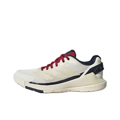 Adidas Crazyquick Lightstrike Padel Low Топ Кроссовки для тенниса Женские Белые Черные