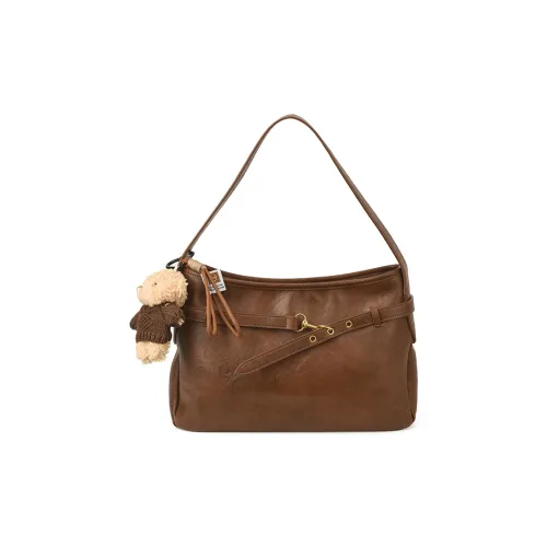 GUANJUNXIAOXIONG ПУ (полиуретан) Сумка через плечо Сумка Обычная Женская Коричневый Кофейный Черный Белый