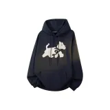 Темно-синий с флисовой подкладкой