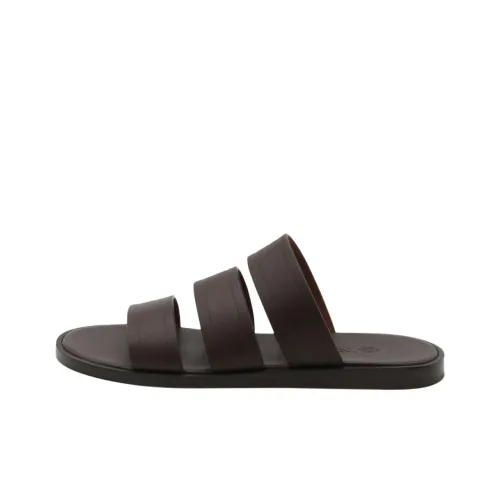 Loro Piana Слипоны Мужские Коричневые