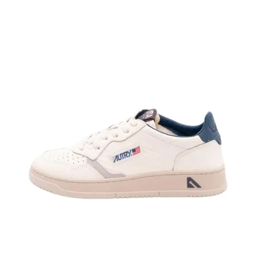 AUTRY Medalist Low Топ Скейтборд Кроссовки Мужские Белые Синие