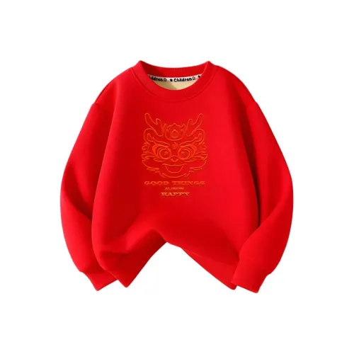 JIANGONG WAY0 Красный KIDS Свитшоты