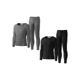 2 комплекта (темно-серый + черный) с двойным отделением и утолщенный/с флисовой подкладкой, сохраняющий тепло