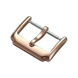 Розовое золото, двусторонний, булавка-застежка