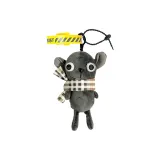 Шарф для ношения, кукла Чихуахуа, украшение, черный шнур и желтый ремешок