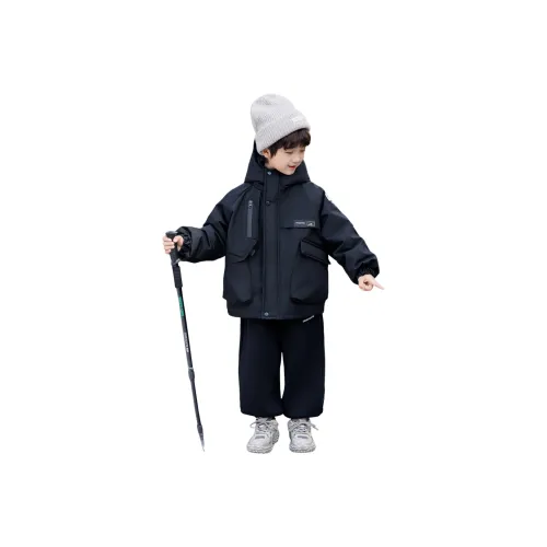 BaoLaXiaoJie Хлопковый пуховик для детей возраст 3-7 лет