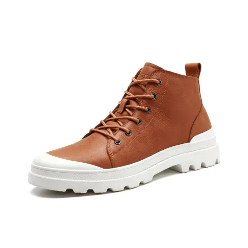 SENJIALUO Короткий Мартин Ботинок Низкий каблук Мужской