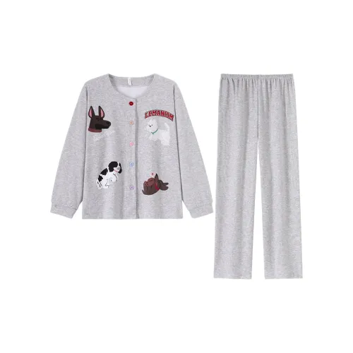 XIAOMENGMENGZHIYUE Пижамный комплект женский