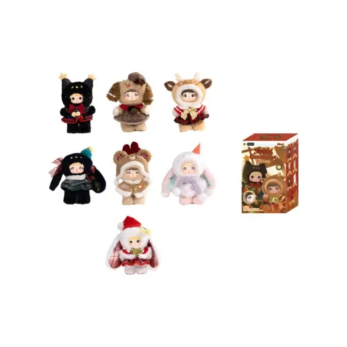 TOP TOY Nommi Клейкий рис Чудеса Рождество Ночной Коллекция Слепые коробки 1 слепая коробка Цельная коробка 6 шт