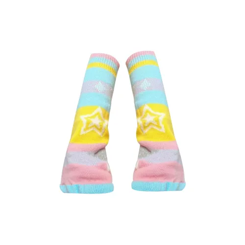 YUNPO Радужные Гетры Женские MID Носки до икры