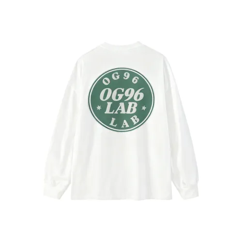 OG96 LAB Белый Унисекс T-рубашки