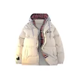 Шляпа цвета экрю, серого в клетку