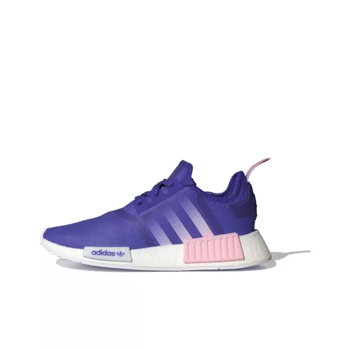 Adidas Originals NMD_R1 Амортизаторы Устойчивые к истиранию Низкий Топ Повседневный Женский Фиолетовый