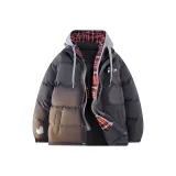 Gray (Серый в клетку с капюшоном)