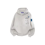 Бело-серый с флисовой подкладкой