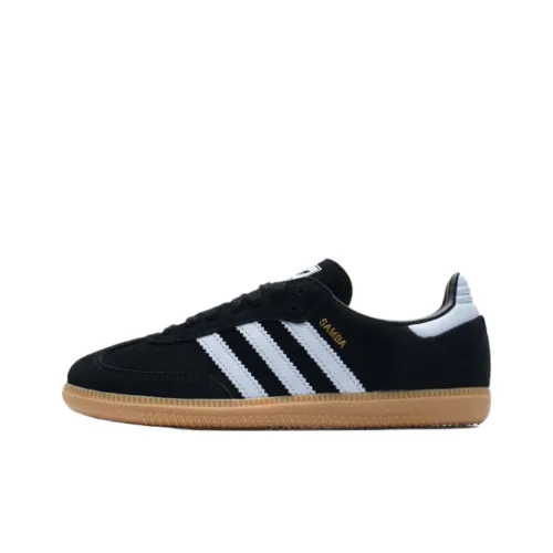 Adidas Originals SAMBA OG Low Топ Немецкая армейская обувь Унисекс Черный