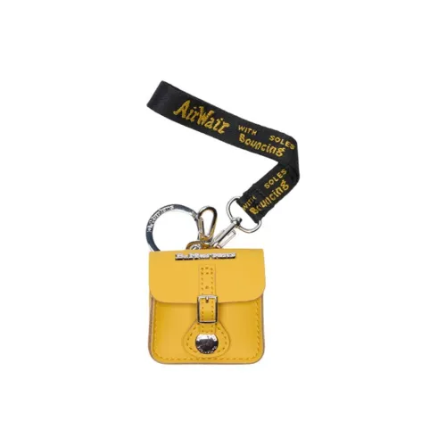 Dr.Martens Телячья кожа Чехол для наушников Унисекс Желтый