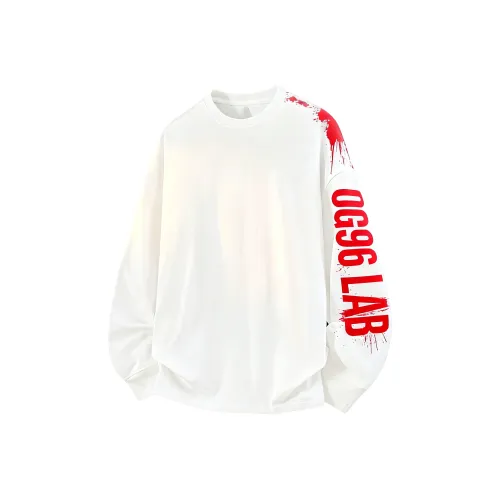 OG96 LAB Белый Унисекс T-рубашки