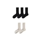 [5 упаковок, утолщенный термический, не объемный] 3 упаковки черный + 2 упаковки экрю