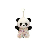 Панда с сумкой из бобов