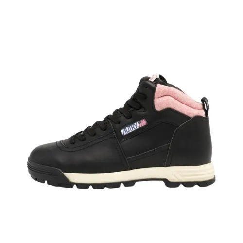 AUTRY Высокий топ Повседневная обувь Мужская Черный Розовый