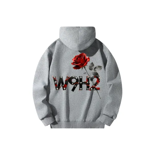 W9H2 Светло-серый Унисекс Свитшоты