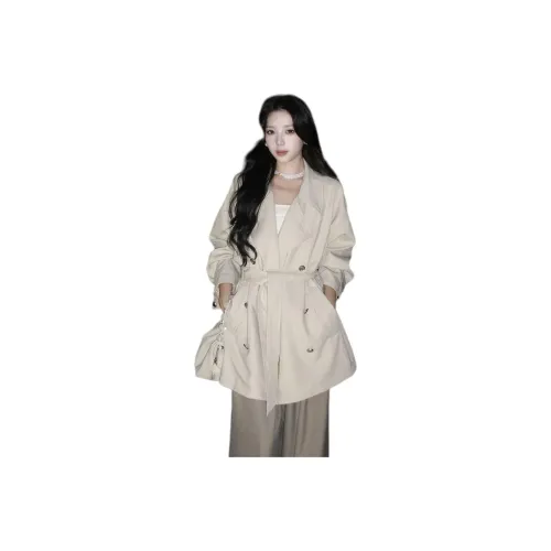 TENNE GIRL Бежевый Абрикос Женское Пальто