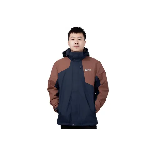 QIAODAN Нова-синий Каменный коричневый Мужской тренч