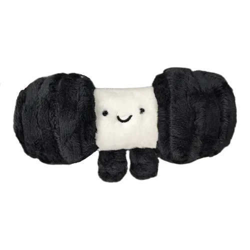 BAJINBACHANGXIANGLEYUAN Гантель Плюшевая Подвеска 17 см Длина Тела