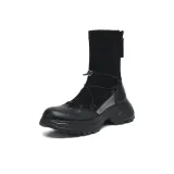 Черный с флисовой подкладкой