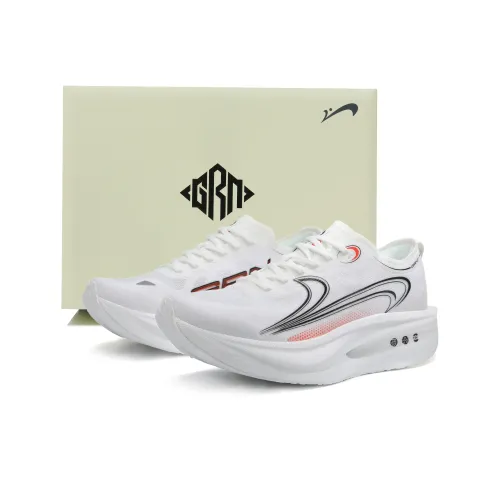 K Bird Low Топ Детские беговые кроссовки Seibo Bright White Unisex