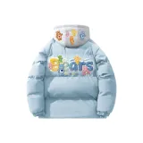 Далекий Небесный Синий с Серым Капюшоном