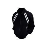 Черные полосы в стиле преппи