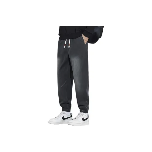 LANGYAGU Мужские Повседневные Штаны