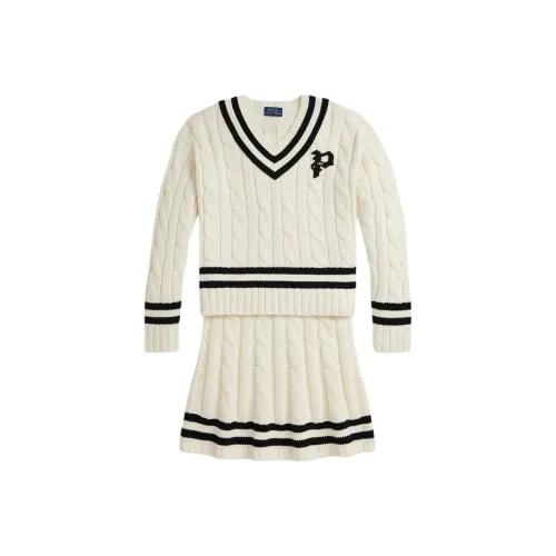 Ralph Lauren Cream KIDS Комплекты с юбкой