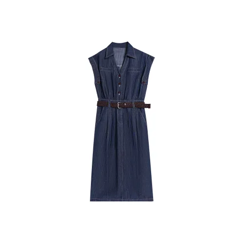 GZQJ Короткий рукав Платье Женское