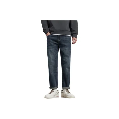 SLLAVIF Синий Мужской Джинсы