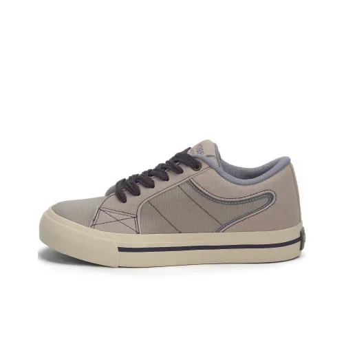 Yobn Устойчивые к истиранию противоскользящие низкие кеды для скейтбординга Мужские Серые