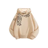 Хаки (Детский Граффити Правая сторона Рука Боковая этикетка _Y Школьный возраст Граффити Горловина спереди Логотип)