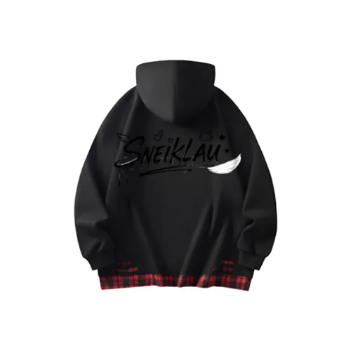 SNEIKLAU Черный Унисекс Свитшоты