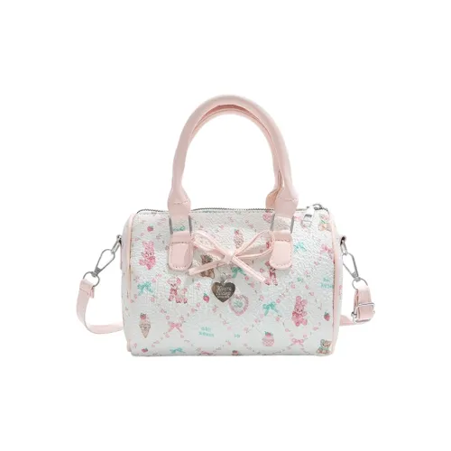 Juju Jimmy Нейлоновая Сумка Стандартная Женская Розовая