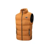 Желтый, съемный логотип бренда, ярлык