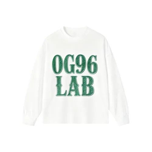 OG96 LAB Белый Унисекс T-рубашки