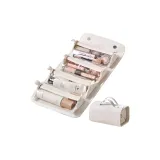 [Гардения Белый] - Улучшенная кожа - Четырехв-одном макияжная сумка