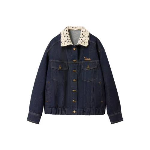 UENA Синий Пальто В наличии Женские Джинсовые куртки