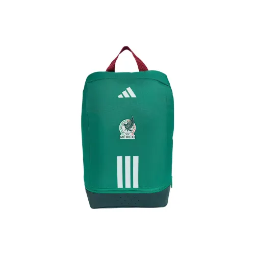 Adidas FootballMexico Полиэстер Путешествие Сумка для хранения Унисекс Зелёный Белый