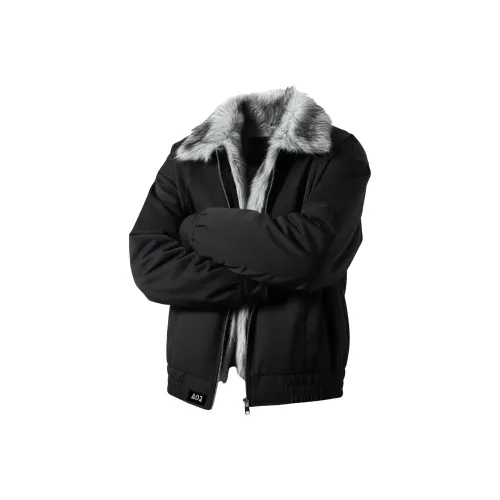 A02 Черный Унисекс Пуховики