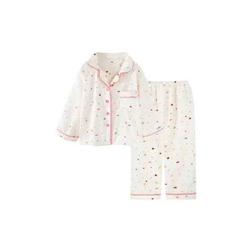 XIAOLIZI Звезда и луна Разноцветные точки Женские Пижамные комплекты